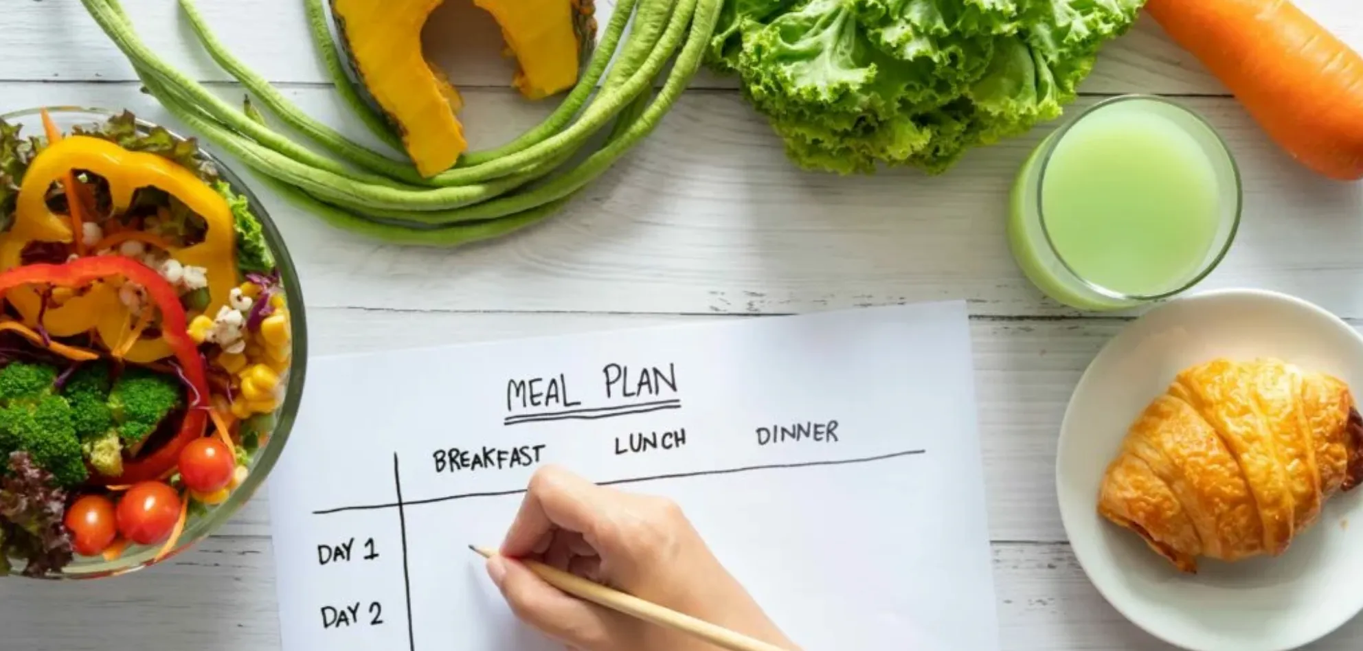 Journal-style meal feedback timeline
